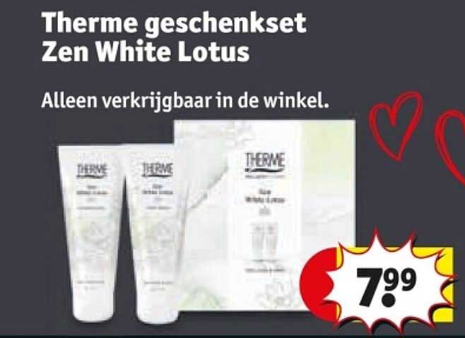 Therme geschenkset Zen White Lotus