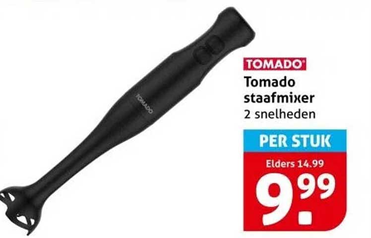 Tomado staafmixer 2 snelheden