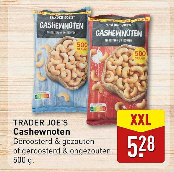 TRADER JOE'S Cashewnoten