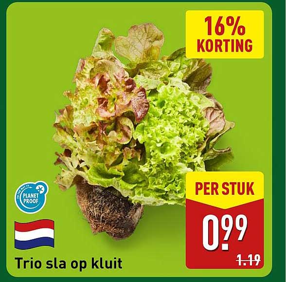 Trio sla op kluit