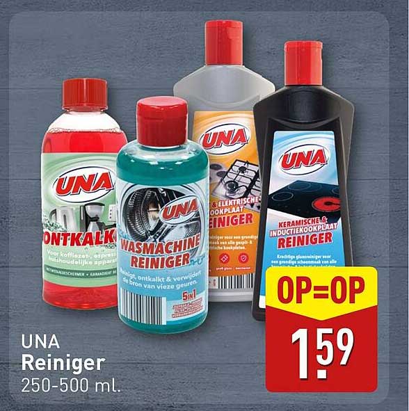 UNA Reiniger 250-500 ml.