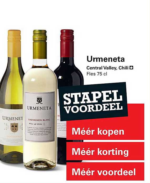 Urmeneta Central Valley, Chili Fles 75 cl
