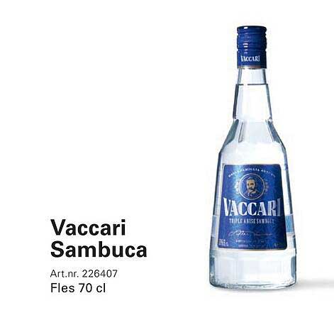 Vaccari Sambuca 70 cl