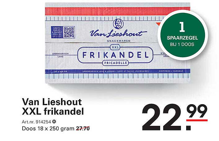 Van Lieshout XXL frikandel