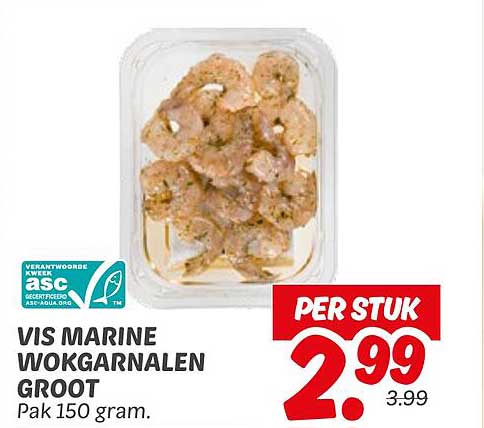 VIS MARINE WOKGARNALEN GROOT
