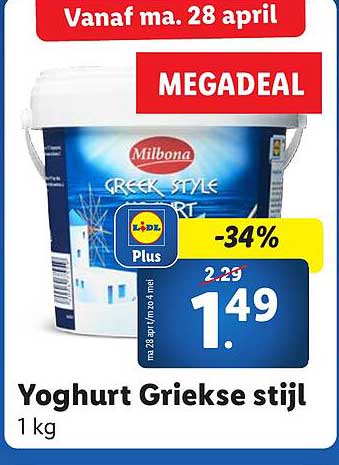 Yoghurt Griekse stijl