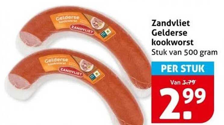 Zandvliet Gelderse kookworst