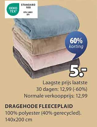 DRAGEHODE FLEECEPLAID