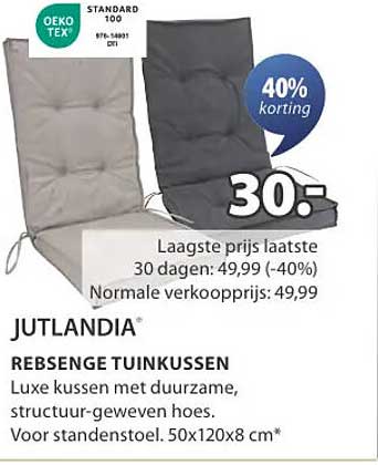JUTLANDIA® REBSENGE TUINKUSSEN