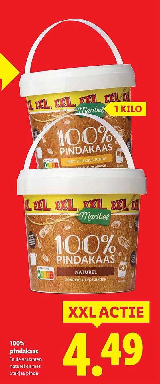100% pindakaas