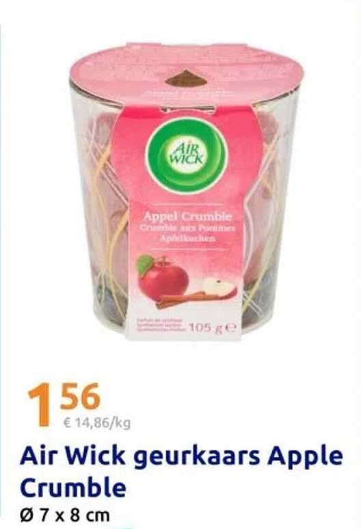 Air Wick geurkaars Apple Crumble