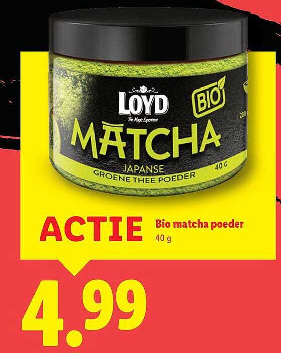 Bio matcha poeder 40 g