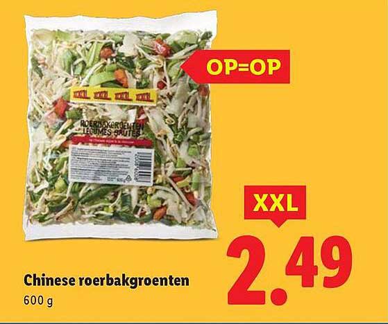 Chinese roerbakgroenten