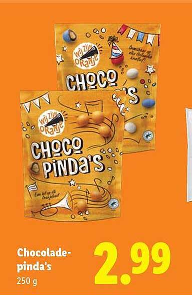 Chocolade-pinda's