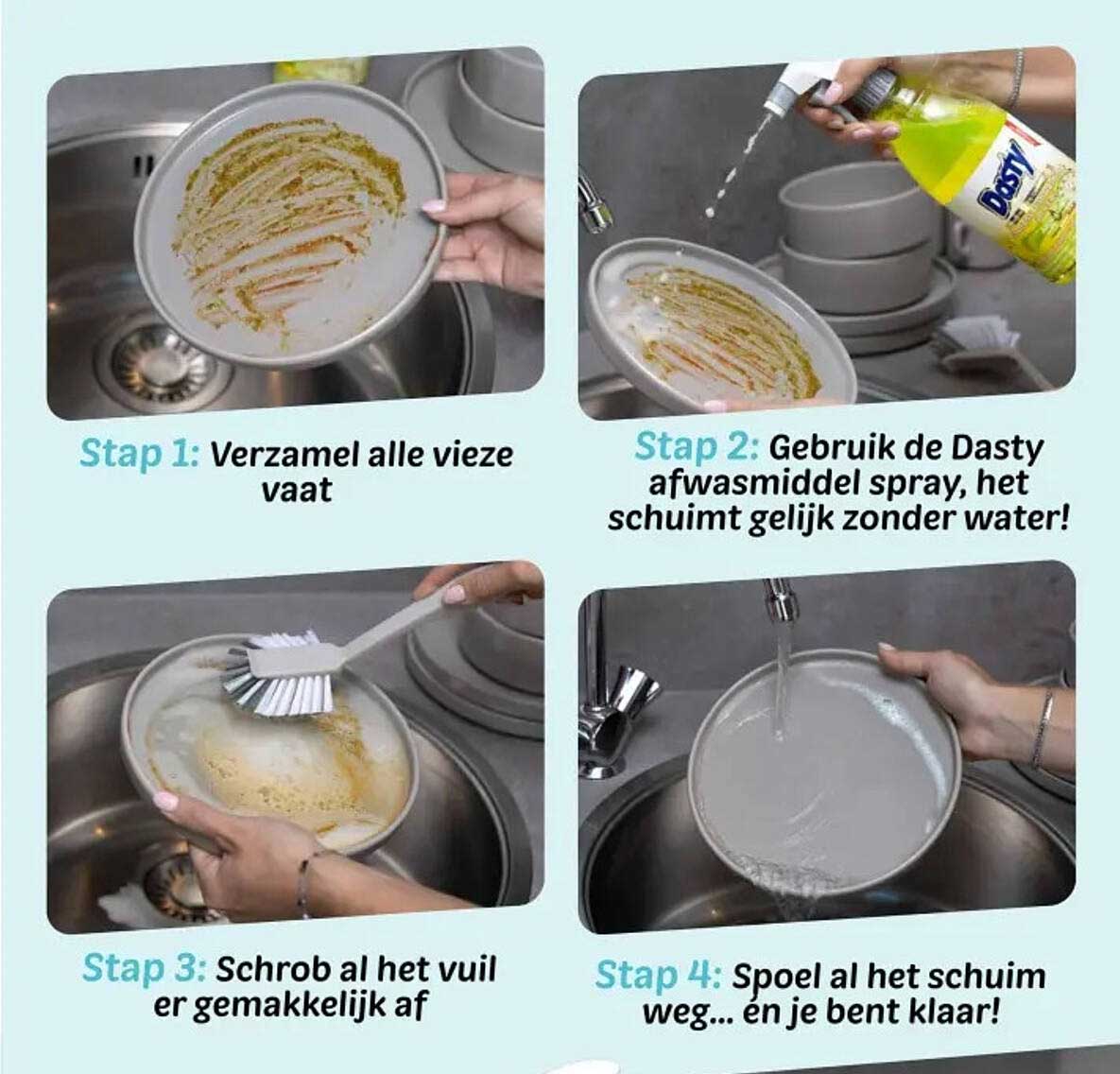 Dasty Afwasmiddel Spray