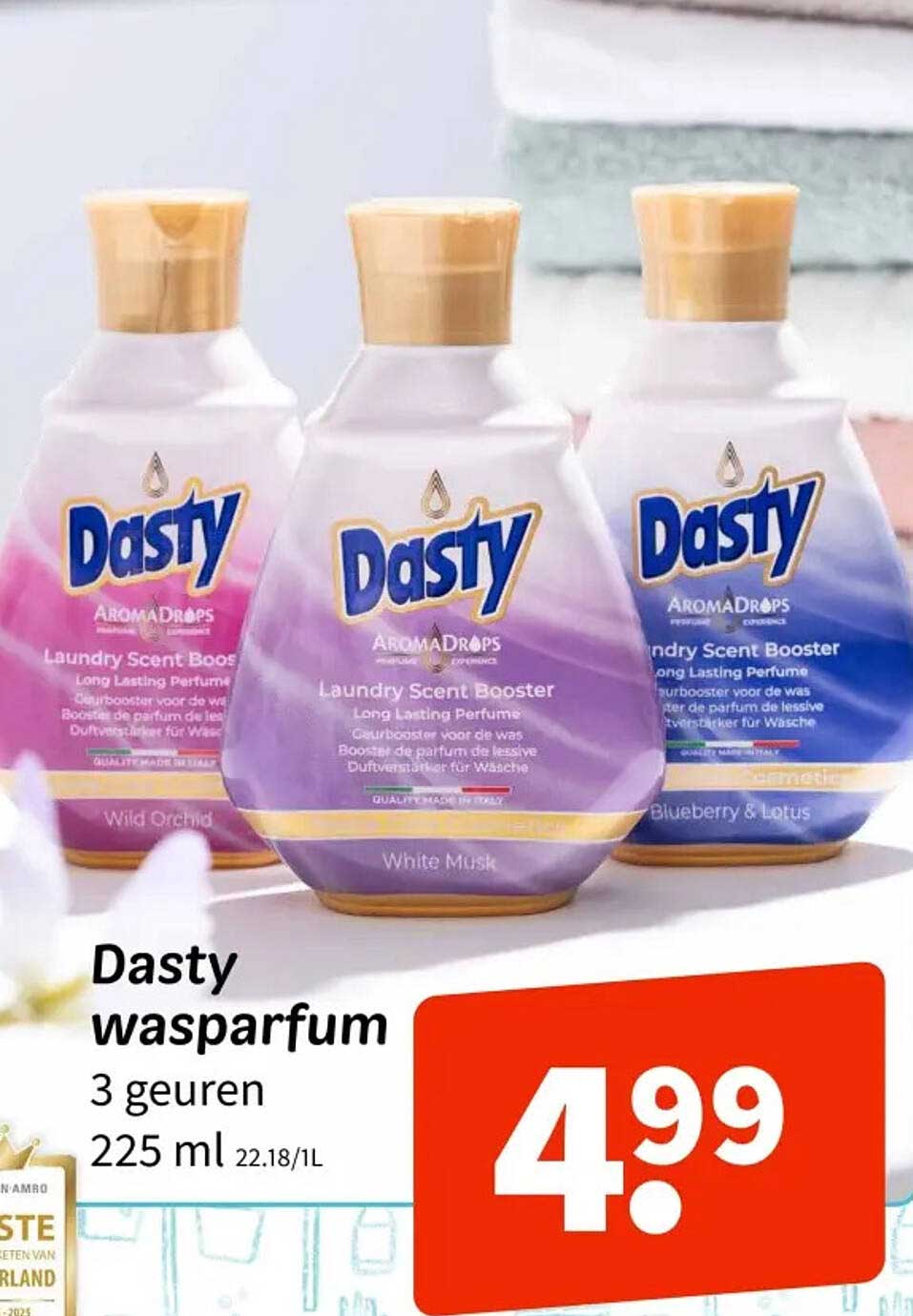 Dasty wasparfum 3 geuren 225 ml