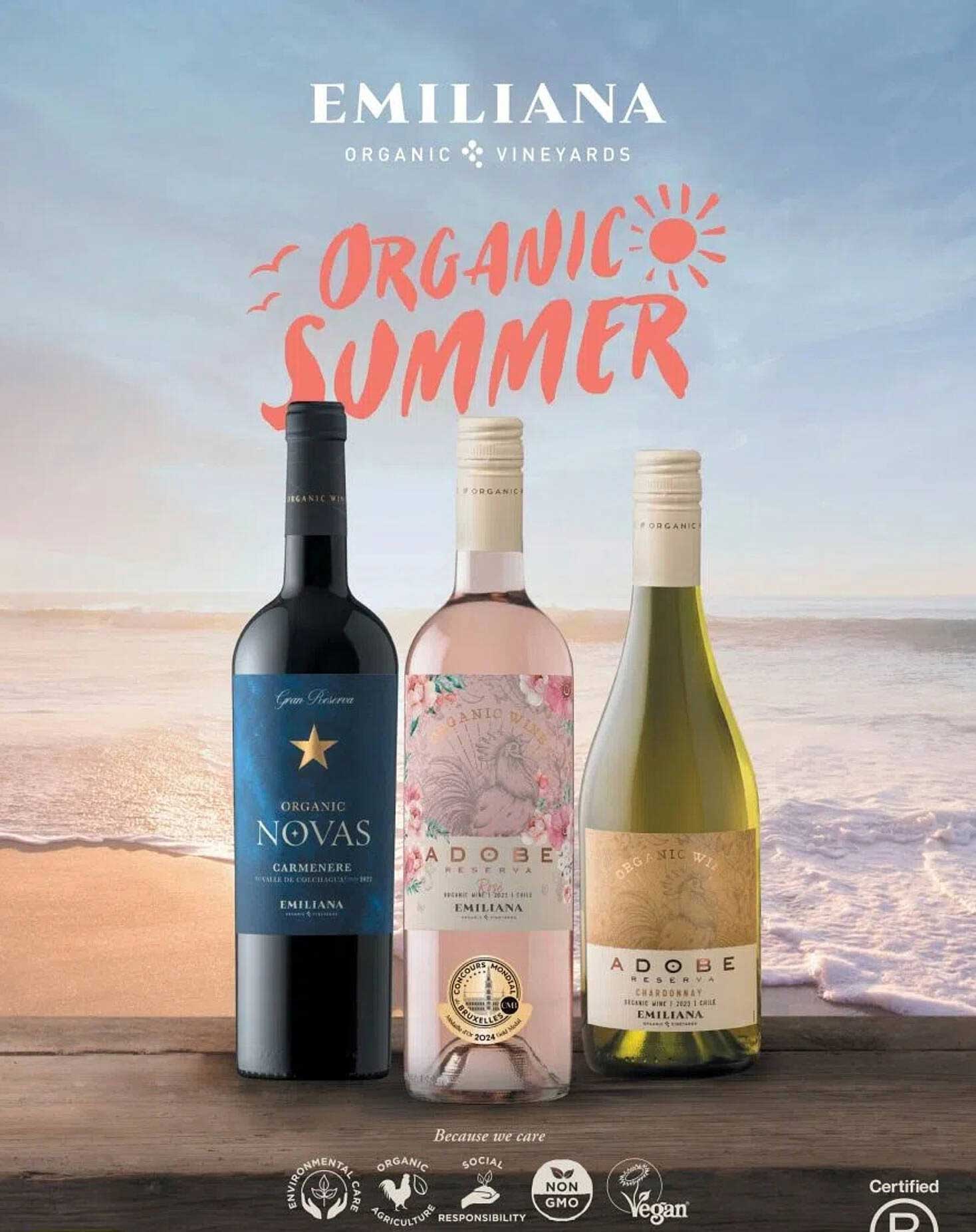 Emiliana Organic Vineyards - Organic Summer