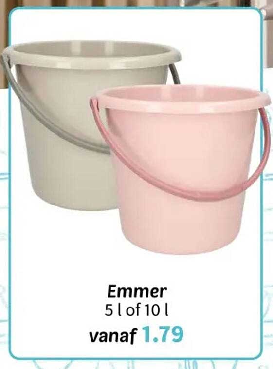 Emmer 5 l of 10 l