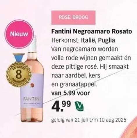 Fantini Negroamaro Rosato