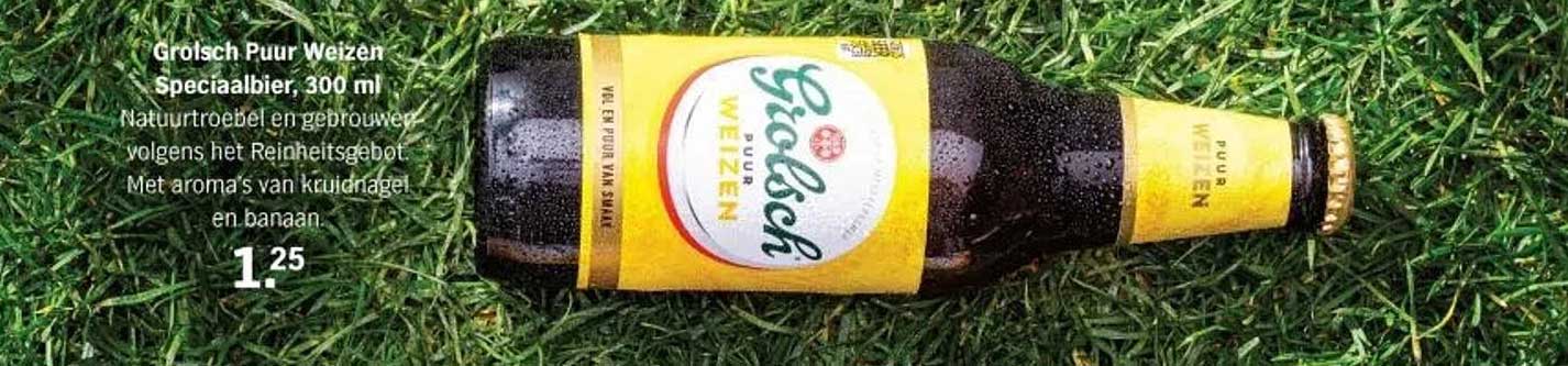 Grolsch Puur Weizen Specialbier, 300 ml