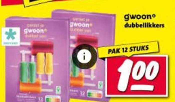 gwoon® dubbellikkers