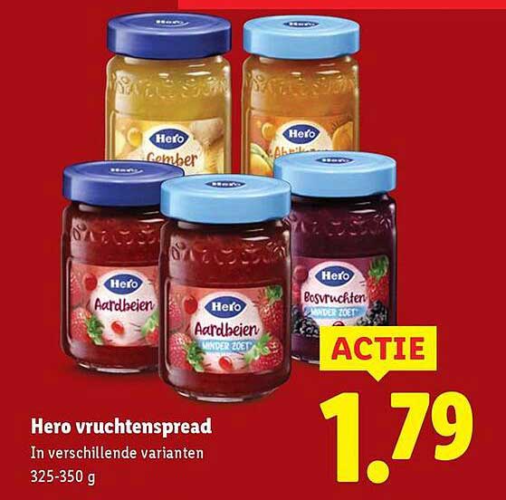 Hero vruchtenspread
