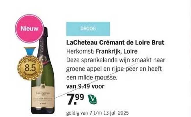 LaCheteau Crémant de Loire Brut
