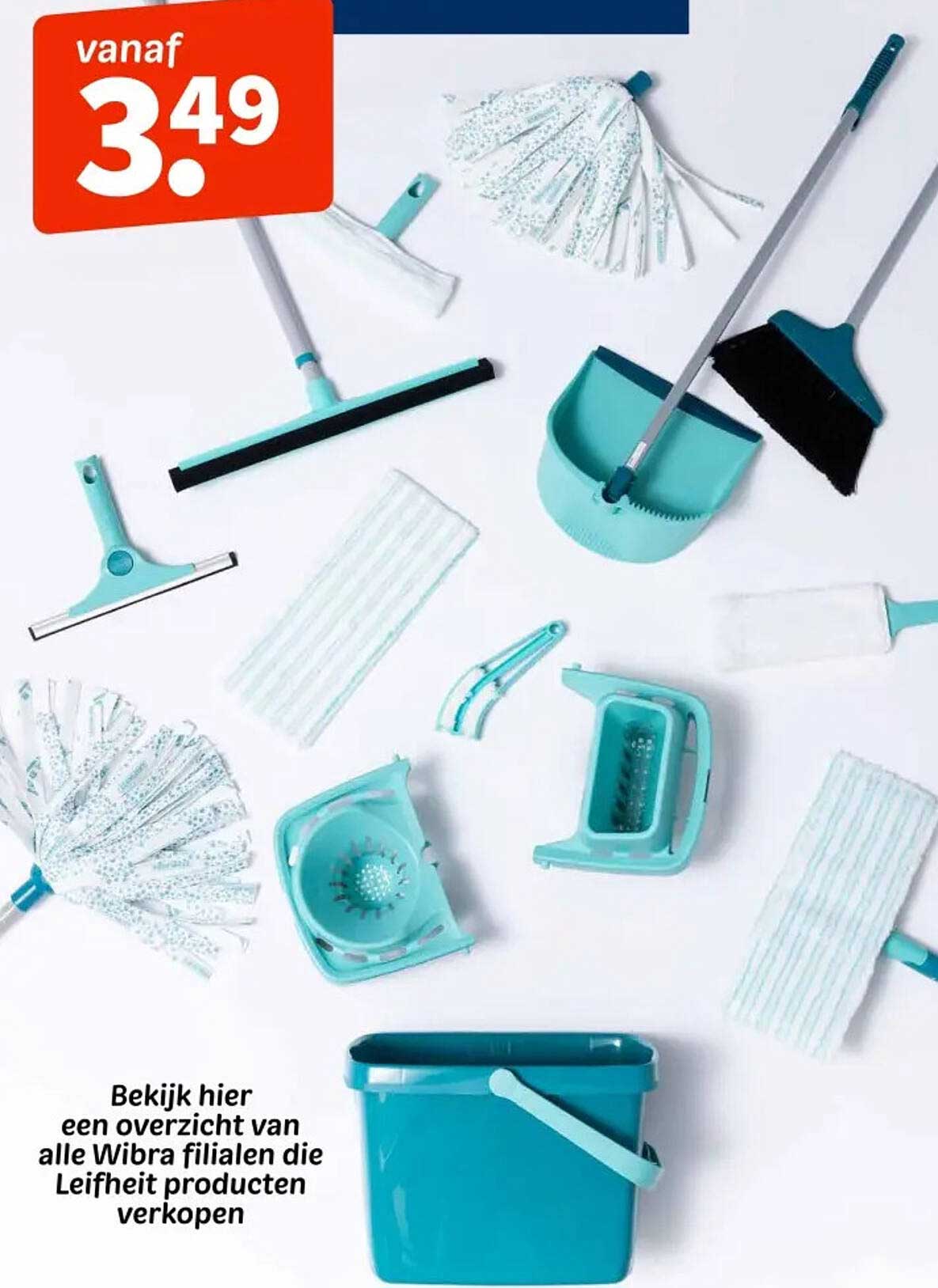 Leifheit schoonmaakproducten vanaf €3,49