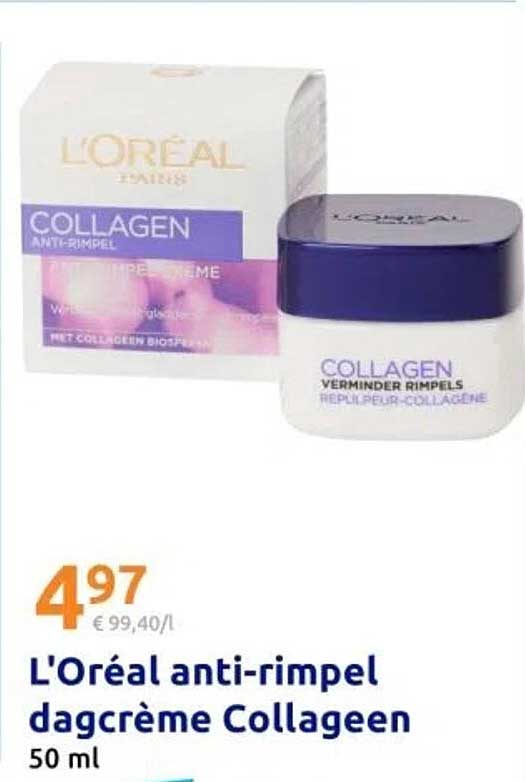 L'Oréal anti-rimpel dagcrème Collagen