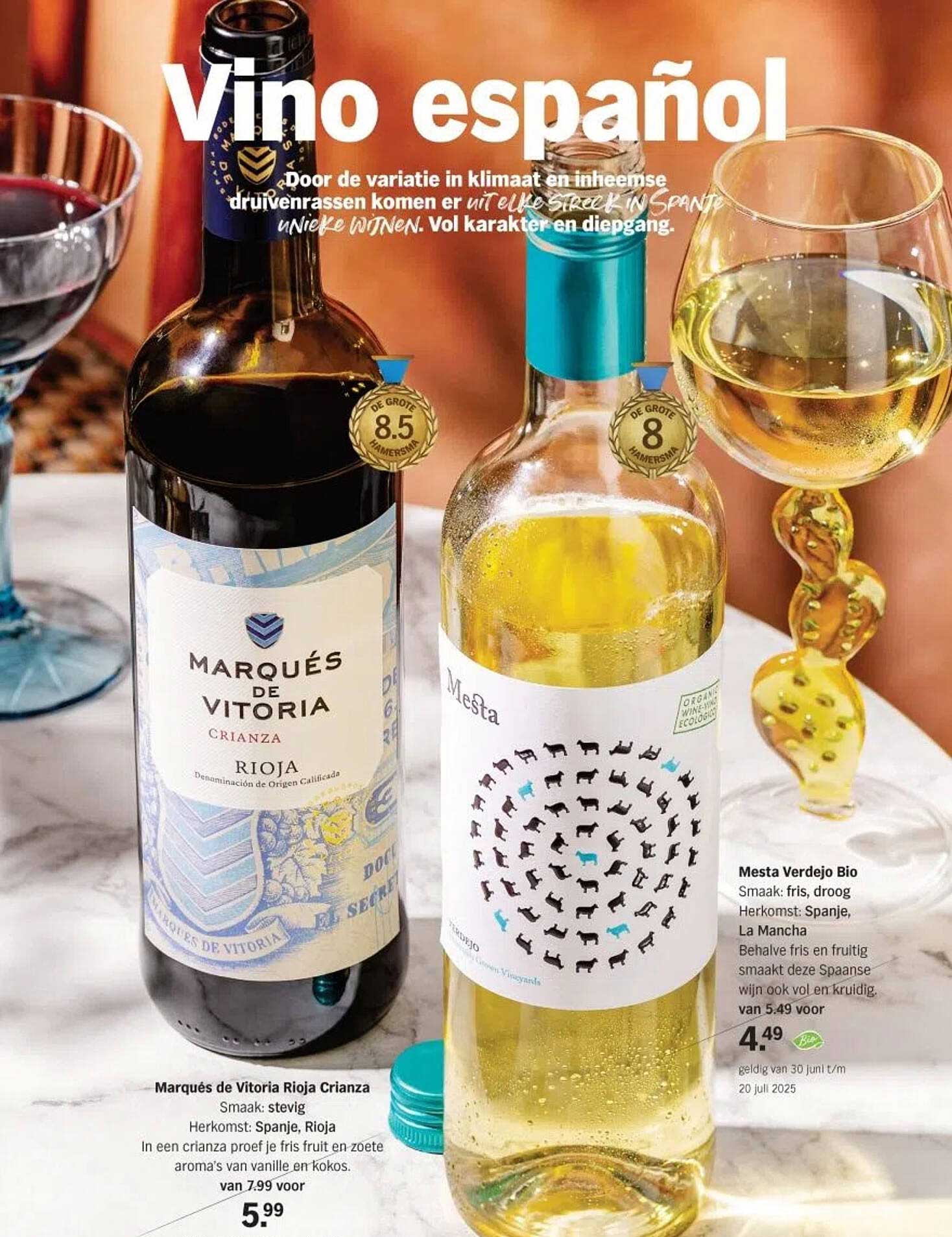 Marqués de Vitoria Rioja Crianza & Mesta Verdejo Bio
