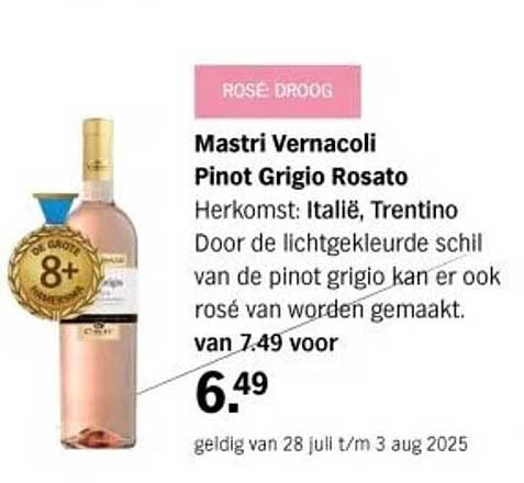 Mastri Vernacoli Pinot Grigio Rosato