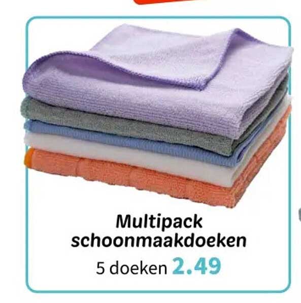 Multipack schoonmaakdoeken