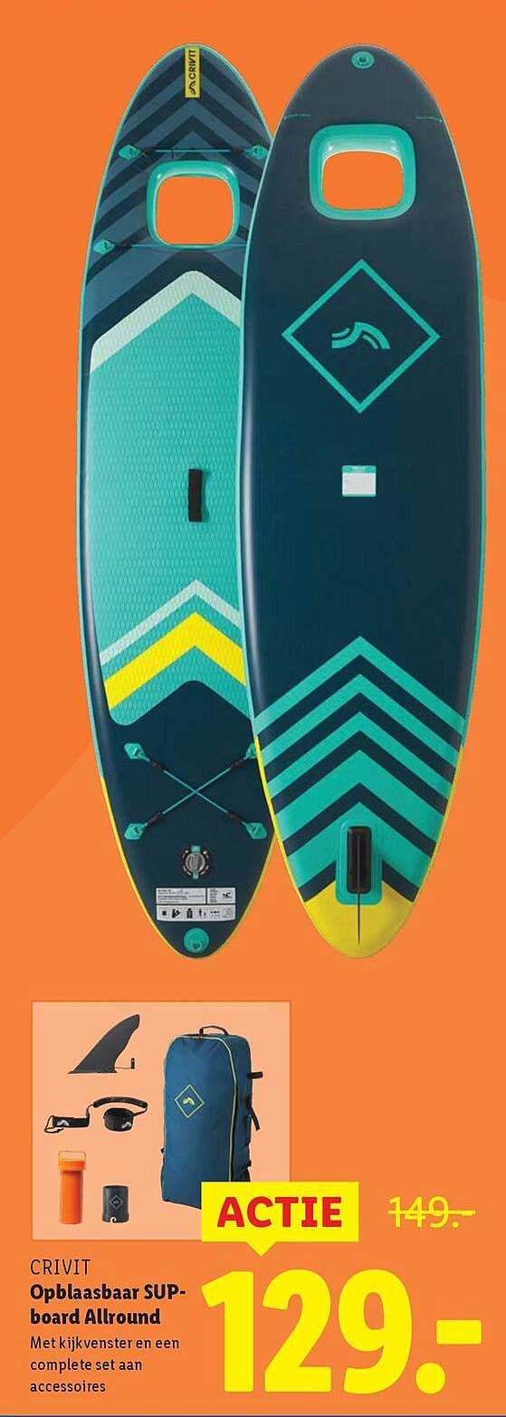 Opblaasbaar SUP-board Allround