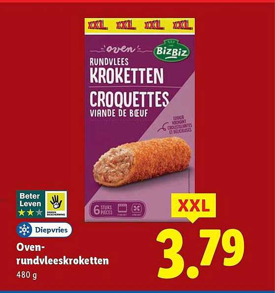 Oven-rundvleeskroketten