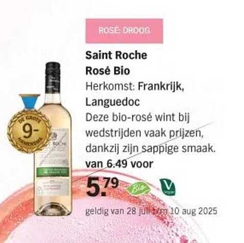 Saint Roche Rosé Bio