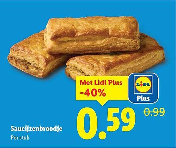 Saucijzenbroodje