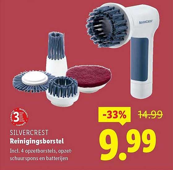 SILVERCREST Reinigingsborstel