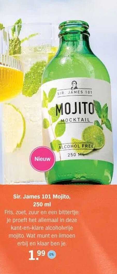 Sir. James 101 Mojito, 250 ml