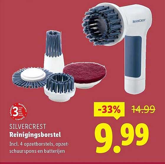 SLIVERCREST Reinigingsborstel