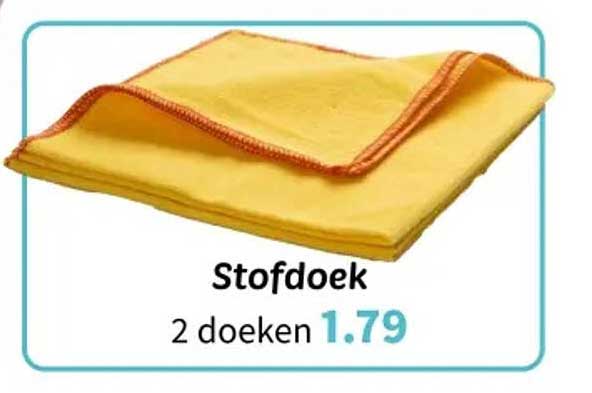 Stofdoek 2 doeken 1.79