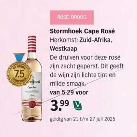 Stormhoek Cape Rosé