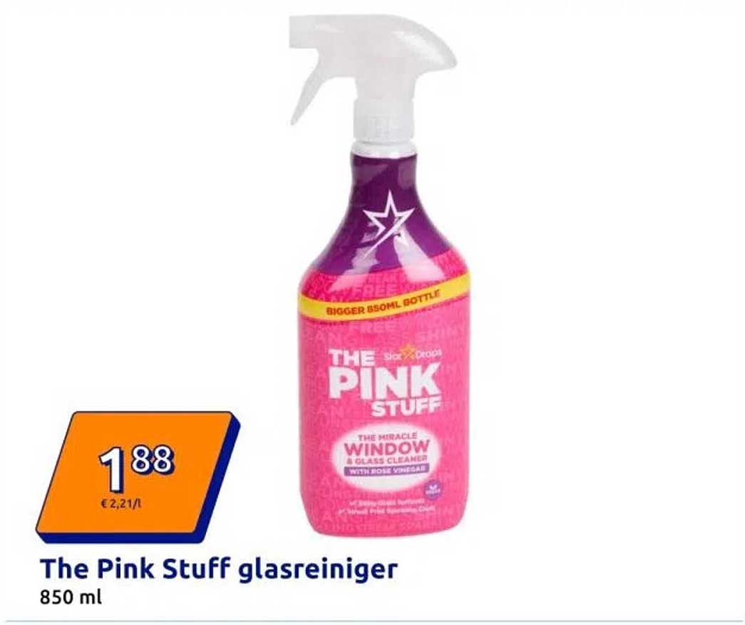 The Pink Stuff glasreiniger