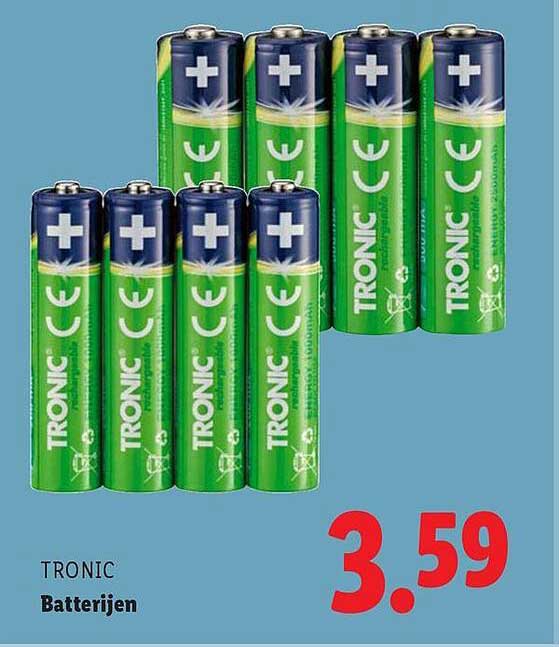 TRONIC Batterijen