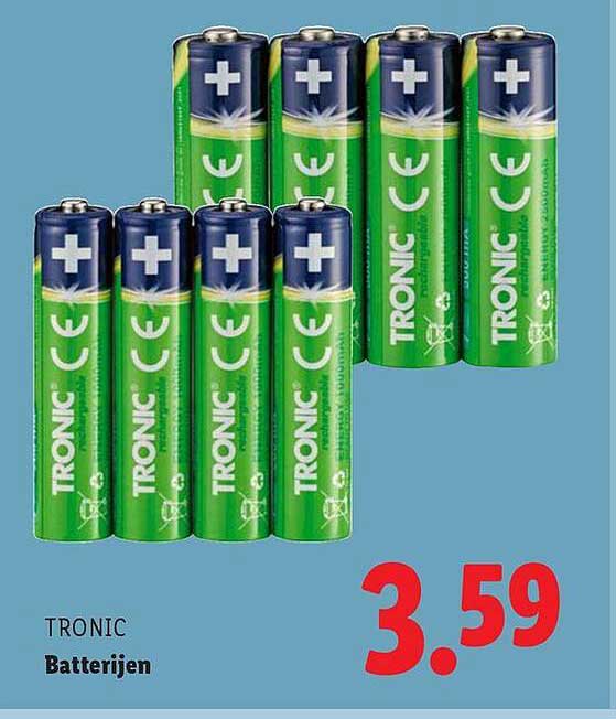 TRONIC Batterijen