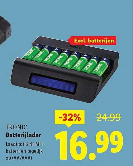 TRONIC Batterijlader