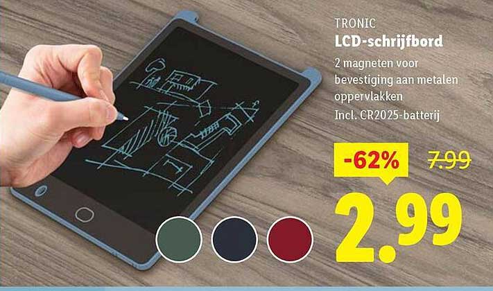 TRONIC LCD-schrijfbord