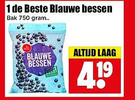 1 de Beste Blauwe bessen