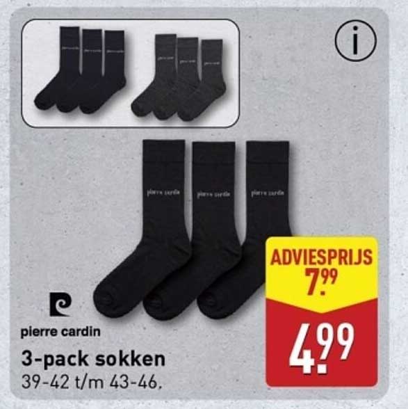 3-pack sokken