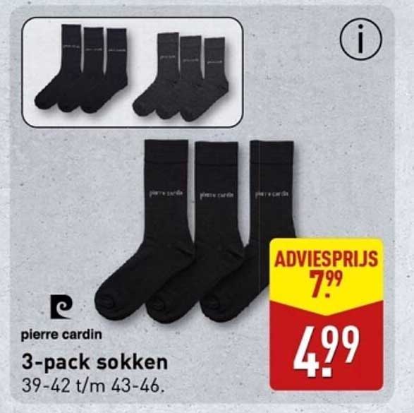 3-pack sokken