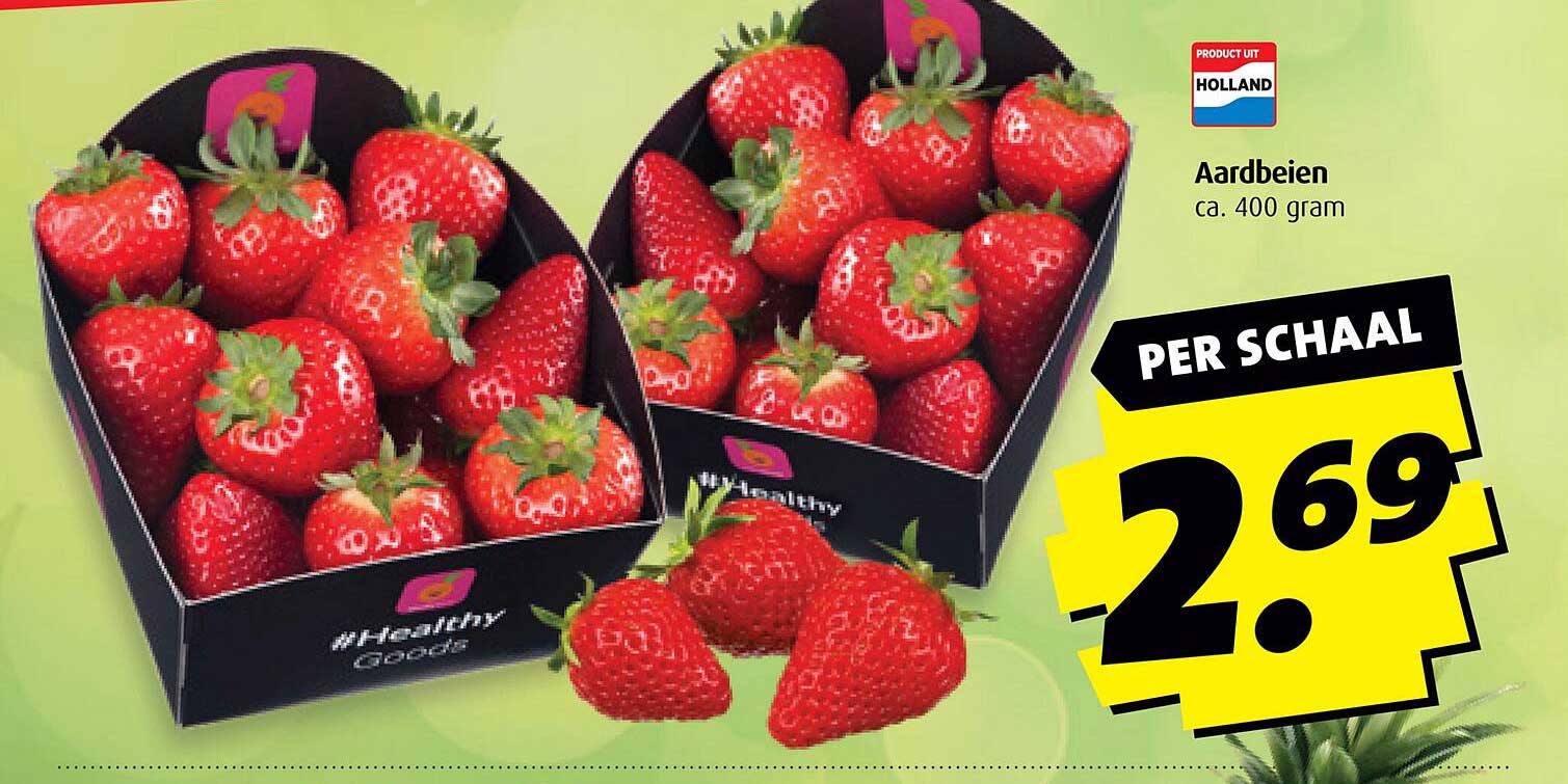 Aardbeien ca. 400 gram